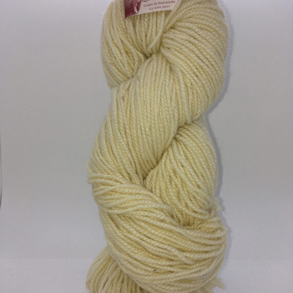Fil à Tricoter Laine 2 Brins - Noir Et Beige, 1 Kg 900, Lot D'une Unité, Neuf