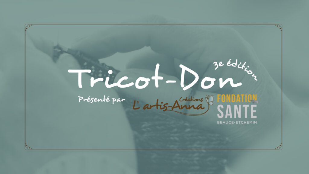 3e édition du Tricot-Don, en collaboration avec la FSBE